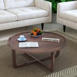 Ganpati Arts Sheesham Wood Center Table/Coffee Table For Living/Waiting Room Solid Wood Coffee Table (Finish Color - Walnut Finish, DIY(Do-It-Yourself))