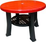 AAMROSE Plastic Coffee Table (Finish Color - RED & BLACK, DIY(Do-It-Yourself))