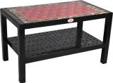 Classic Furniture Classic furniture Plastic table 7G Royal Diamond Print for Living|Cafeteria Plastic Coffee Table (Finish Color - black - diamond print, DIY(Do-It-Yourself))