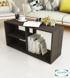 SIVOM Halen Multipurpose Centre Table / Engineered Wood Coffee Table (Finish Color - Dark Wenge, DIY(Do-It-Yourself))