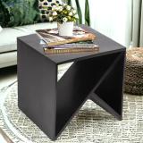 Ikiriya Noah Sheesham ( Rosewood ) Solid Wood End Table (Finish Color - DARK MAHAGONY FINISH, Pre-assembled)