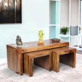 Ikiriya Rosewood ( Sheesham ) Solid Wood Coffee Table (Finish Color - Teak Finish, Pre-assembled)