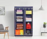 cbeeso Stainless Steel Collapsible Wardrobe (Finish Color - Navy Blue, DIY(Do-It-Yourself))