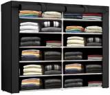 FRESHWIND Carbon Steel Collapsible Wardrobe (Finish Color - Black, DIY(Do-It-Yourself))