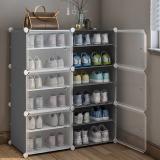 Sampri PP Collapsible Wardrobe (Finish Color - LIGHT GREY-12, DIY(Do-It-Yourself))