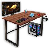 Iceberg Belgium Engineered Wood Computer Desk (Straight, Finish Color - Black, DIY(Do-It-Yourself))