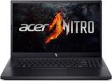 Acer Nitro V AMD Ryzen 5 Hexa Core 7535HS - (16 GB/512 GB SSD/Windows 11 Home/6 GB Graphics/NVIDIA GeForce RTX 3050) ANV15-41 Gaming Laptop (15.6 Inch, Obsidian Black, 2.1 Kg)