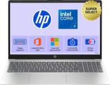 HP 15 Intel Core 3 100U - (8 GB/512 GB SSD/Windows 11 Home) 15-fd1253TU/ 15-fd1225TU Thin and Light Laptop (15.6 Inch, Natural Silver, 1.65 Kg, With MS Office)