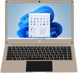 walker Intel Celeron Dual Core N4020 - (4 GB/128 GB SSD/Windows 11 Home) NU14A1 Thin and Light Laptop (14.1 inch, Gold, 1.3 Kg)