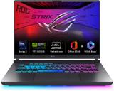 ASUS ROG Strix G16 (2025) AI PC with Office 2024 + M365 Basic* Intel Core Ultra 9 275HX - (32 GB/1 TB SSD/Windows 11 Home/12 GB Graphics/NVIDIA GeForce RTX 5070 Ti/240 Hz/140 W) G615LR-S5190WS Gaming Laptop (16 inch, Eclipse Gray, 2.65 kg, With MS Office)