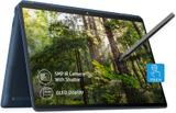 HP Spectre x360 OLED Eyesafe Evo Intel Core i7 13th Gen 1355U - (16 GB/1 TB SSD/Windows 11 Home) 14-ef2033TU Thin and Light Laptop (13.5 Inch, Nocturne Blue, 1.34 Kg, With MS Office)