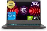MSI Thin 15 Intel Core i5 13th Gen 13420H - (16 GB/512 GB SSD/Windows 11 Home/6 GB Graphics/NVIDIA GeForce RTX 3050/144 Hz) THIN 15 B13UDX-129IN | Thin 15 B13UDX-3223IN Gaming Laptop (15.6 Inch, Cosmos Gray, 1.86 Kg)