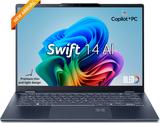 Acer Swift 14 AI Intel Core Ultra 7 - (16 GB/1 TB SSD/Windows 11 Home) SF14-51 Thin and Light Laptop (14 Inch, Steam Blue, 1.28 Kg, With MS Office)