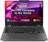 Lenovo LOQ Intel Core i5 12th Gen 12450HX - (16 GB/512 GB SSD/Windows 11 Home/6 GB Graphics/NVIDIA GeForce RTX 3050/144 Hz) 83GS00PJIN Gaming Laptop (15.6 inch, Luna Grey, 2.38 kg, With MS Office)