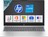 HP 15 Intel Core i5 13th Gen 1334U - (16 GB/512 GB SSD/Windows 11 Home) 15-fd0576TU / 15-fd0467TU Thin and Light Laptop (15.6 inch, Silver, 1.59 Kg, With MS Office)