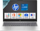 HP 15 Intel Core i7 13th Gen 1355U - (16 GB/512 GB SSD/Windows 11 Home) fd0468TU / fd0515TU Thin and Light Laptop (15.6 inch, Silver, 1.59 Kg, With MS Office)