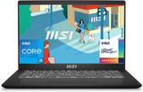 MSI Modern 14 Intel Core i5 13th Gen 1335U - (8 GB/512 GB SSD/Windows 11 Home) Modern 14 C13M-437IN Thin and Light Laptop (14 Inch, Classic Black, 1.4 Kg)