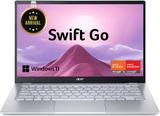 Acer Swift Go 14 AMD Ryzen 5 Hexa Core 7430U - (16 GB/512 GB SSD/Windows 11 Home) SFG14-41-R6G9 Thin and Light Laptop (14 Inch, Pure Silver, 1.25 Kg, With MS Office)