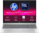 HP Pavilion AI PC Intel Core Ultra 7 155U - (16 GB/512 GB SSD/Windows 11 Home) 16-af0028TU Thin and Light Laptop (16 Inch, Natural Silver Aluminum, 2.52 Kg)