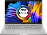 ASUS VivoBook K15 OLED Intel Core i5 11th Gen 1135G7 - (16 GB/1 TB HDD/256 GB SSD/Windows 11 Home) K513EA-L523TS Thin and Light Laptop (15.6 inch, Transparent Silver, 1.80 Kg, With MS Office)