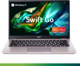 Acer Swift Go 14 AMD Ryzen 5 Hexa Core 7530U - (8 GB/512 GB SSD/Windows 11 Home) SFG14-41 Thin and Light Laptop (14 Inch, Prodigy Pink, 1.25 Kg, With MS Office)