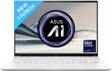 ASUS Zenbook S 14 OLED (2024) - Next-Gen AI PC, with Touchscreen, Intel Core Ultra 7 - (32 GB/1 TB SSD/Windows 11 Home) UX5406SA-PZ358WS Thin and Light Laptop (14 Inch, Scandinavian White, 1.20 Kg, With MS Office)