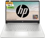 HP AMD Ryzen 3 Quad Core 5300U - (8 GB/512 GB SSD/Windows 11 Home) fq1089au Thin and Light Laptop (14 Inch, Natural Silver, 1.46 kg, With MS Office)
