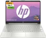 HP Laptop AMD Ryzen 3 Quad Core 5300U - (8 GB/512 GB SSD/Windows 11 Home) 15s- eq2213AU Thin and Light Laptop (15.6 Inch, Natural Silver, 1.69 Kg, With MS Office)