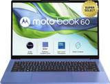 MOTOROLA Motobook 60 Full Metal OLED (i7 14th Gen) Intel Core 7 (Series 2) 240H - (16 GB/512 GB SSD/Windows 11 Home) 14IRH10R Thin and Light Laptop (14 Inch, PANTONE Wedgewood, 1.4 Kg, With MS Office)