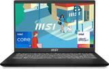 MSI Modern 15 Intel Core i7 13th Gen 1355U - (16 GB/512 GB SSD/Windows 11 Home) Modern 15 B13M-288IN Thin and Light Laptop (15.6 Inch, Classic Black, 1.7 Kg)