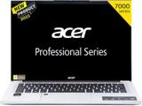 Acer AMD Ryzen 3 Quad Core 7th Gen - (8 GB/512 GB SSD/Windows 11 Home) TL14-42M Business Laptop (14 inch, Silver)
