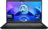 MSI Modern 15 H AI Intel Core Ultra 5 125H - (16 GB/512 GB SSD/Windows 11 Home) Modern 15 H AI C1MG-049IN Thin and Light Laptop (15.6 inch, Classic Black, 1.9 kg, With MS Office)