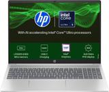 HP Pavilion AI PC Intel Core Ultra 5 125U - (16 GB/512 GB SSD/Windows 11 Home) 16-af0015TU Thin and Light Laptop (16 Inch, Natural Silver Aluminum, 2.52 Kg)