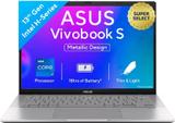 ASUS Vivobook S14 (2025) with Office 2024 + M365 Basic*, Backlit Keyboard, Intel Core i7 13th Gen 13620H - (16 GB/512 GB SSD/Windows 11 Home) S3407VA-LY039WS Thin and Light Laptop (14 inch, Cool Silver, 1.39 Kg, With MS Office)