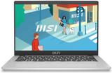MSI Modern 14 C13M Intel Core i3 13th Gen 1315U - (8 GB/512 GB SSD/Windows 11 Home) Modern 14 C13M-115IN Thin and Light Laptop (14 Inch, Urban Silver, 1.4 kg, With MS Office)