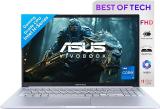 ASUS Vivobook 15, with Backlit Keyboard, Intel Core i7 13th Gen 13620H - (16 GB/512 GB SSD/Windows 11 Home) X1502VA-BQ837WS Thin and Light Laptop (15.6 inch, Cool Silver, 1.70 kg, With MS Office)