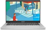 MSI Modern 14 Intel Core i3 13th Gen 1315U - (8 GB/512 GB SSD/Windows 11 Home) Modern 14 C13M-115IN Thin and Light Laptop (14 Inch, Silver, 1.4 Kg, With MS Office)