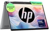 HP ENVY AI PC Intel Core Ultra 7 155U - (16 GB/512 GB SSD/Windows 11 Home) 14-fc0106TU Thin and Light Laptop (14 inch, Meteor Silver, 1.44 Kg, With MS Office)
