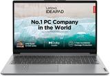 Lenovo IdeaPad Slim 1 AMD Ryzen 5 Quad Core 7520U - (8 GB/512 GB SSD/Windows 11 Home) 15AMN7 Thin and Light Laptop (15.6 inch, Cloud Grey, 1.58 kg, With MS Office)
