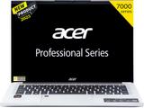 Acer Professional AMD Ryzen 3 Quad Core 7th Gen 7330U With Turbo Boost - (16 GB/512 GB SSD/Windows 11 Pro) TL14-42M Notebook (14 inch, Silver, 1.34 kg, With MS Office)