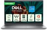 DELL 15 Intel Core i5 13th Gen 1334U - (8 GB/512 GB SSD/Windows 11 Home) 3530 Thin and Light Laptop (15.6 Inch, Titan Grey, 1.66 Kg, With MS Office)