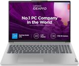 Lenovo IdeaPad Slim 5 2.5K IPS Intel Core i5 13th Gen 13500H - (16 GB/1 TB SSD/Windows 11 Home) 16IRL8 Thin and Light Laptop (16 inch, Cloud Grey, 1.89 Kg, With MS Office)