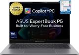 ASUS Expertbook P5 full metal AI PC Intel Core Ultra 5 226V - (16 GB/1 TB SSD/Windows 11 Home) P5405CSA-NZ0583WS Thin and Light Laptop (14 Inch, Misty Grey, 1.27 Kg, With MS Office)