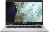 ASUS Chromebook Intel Celeron Dual Core N3350 - (4 GB/64 GB EMMC Storage/Chrome OS) C423NA-EC0521 Chromebook (14 inch, Silver, 1.34 Kg)