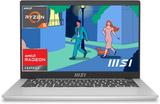 MSI Modern 14 AMD Ryzen 5 Hexa Core 7530U - (8 GB/512 GB SSD/Windows 11 Home) Modern 14 C7M-063IN Thin and Light Laptop (14 Inch, Urban Silver, 1.4 Kg)