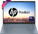 HP Pavilion Plus AI PC Intel Core Ultra 5 125H - (16 GB/512 GB SSD/Windows 11 Home) 14-ew1082TU Thin and Light Laptop (14 inch, Moonlight Blue, 1.44 Kg, With MS Office)