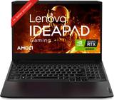 Lenovo IdeaPad Gaming 3 AMD Ryzen 7 Octa Core AMD R7-5800H - (16 GB/512 GB SSD/Windows 11 Home/4 GB Graphics/NVIDIA GeForce RTX 3050) 15ACH6 | 15ACH6D1 Gaming Laptop (15.6 Inch, Shadow Black, With MS Office)