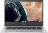 ASUS Chromebook Intel Celeron Dual Core N4500 - (4 GB/128 GB EMMC Storage/Chrome OS) CX1400CKA-NK0488 Chromebook (14 Inch, Transparent Silver, 1.47 Kg)