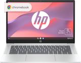 HP Intel Core N N200 - (8 GB/128 GB/Chrome OS) 14a-nf0016TU Chromebook (14 Inch, Glacier Silver, 1.45 Kg)