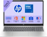 HP 15 Intel Core 3 14th Gen 100U - (8 GB/512 GB SSD/Windows 11 Home) 15-fd1253TU/ 15-fd1225TU Thin and Light Laptop (15.6 Inch, Natural Silver, 1.65 Kg, With MS Office)